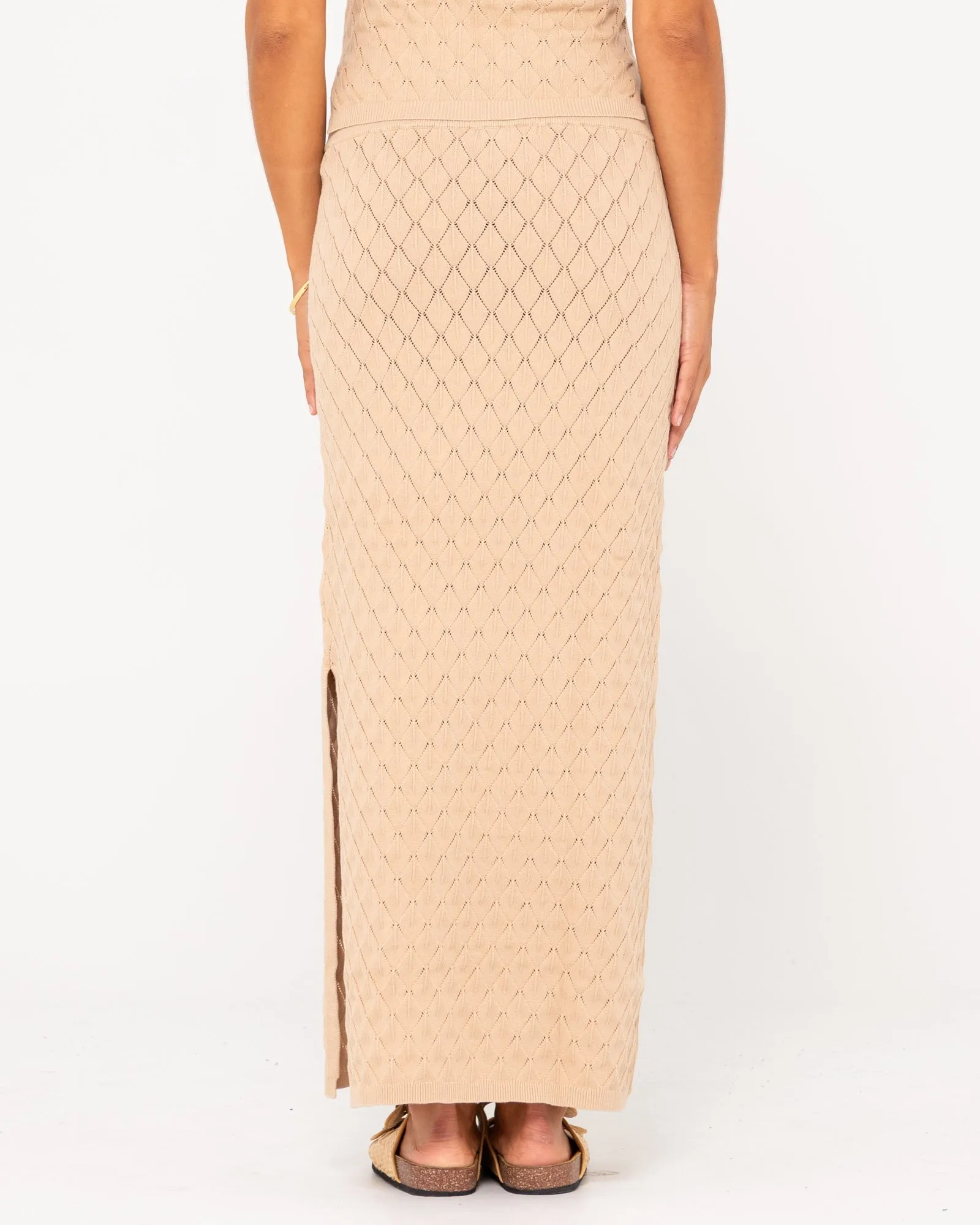 Rusty Leo Maxi Knit Skirt