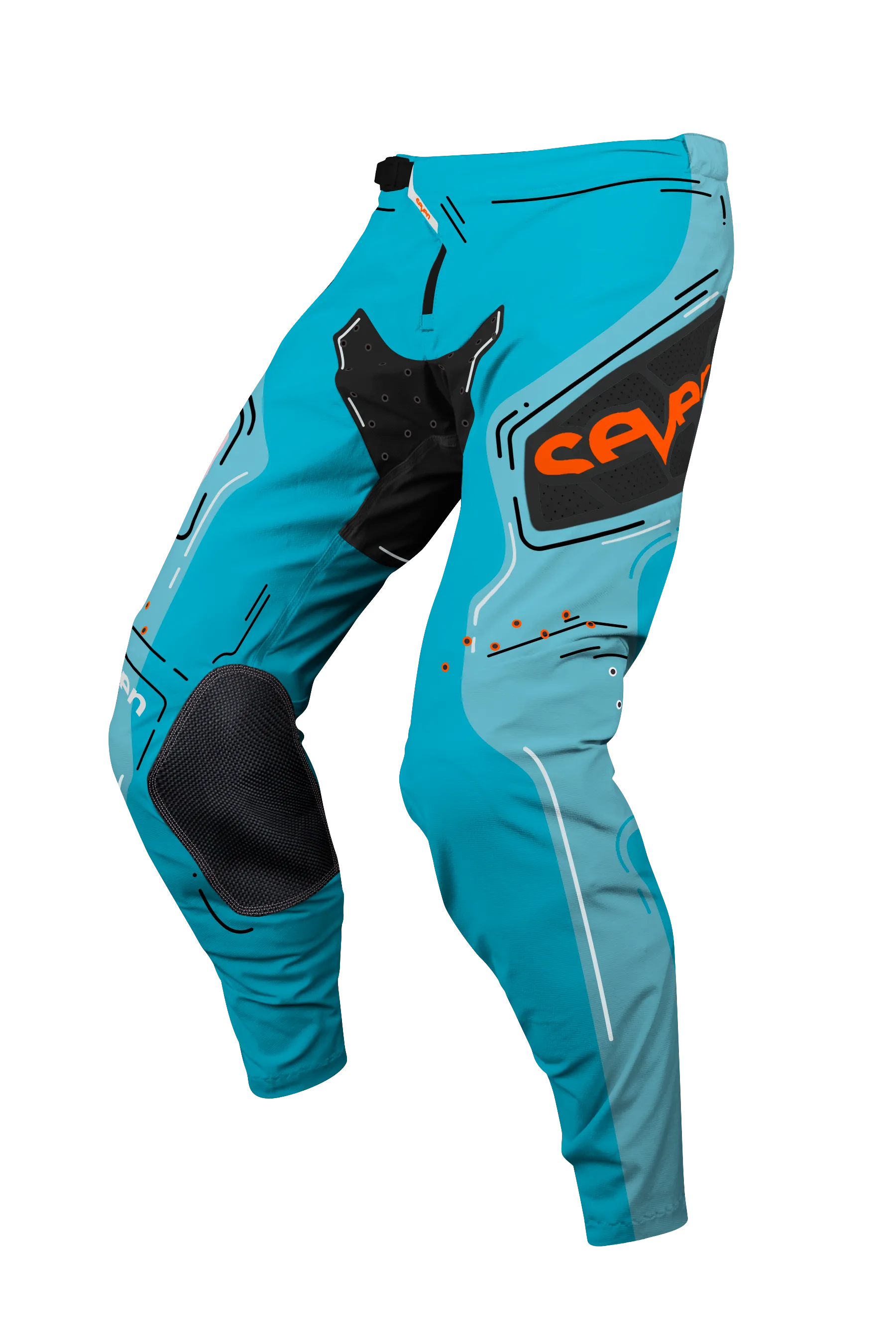 SALES SAMPLE : Seven Zero Hijack Pant (Cyan)(30)
