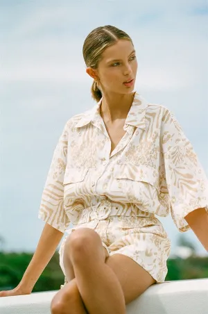 SAMPLE-Sicily Linen Top