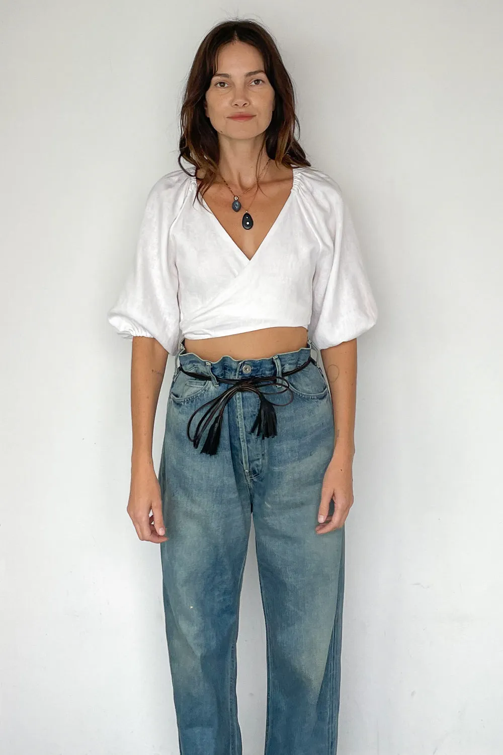 Sara Linen Top