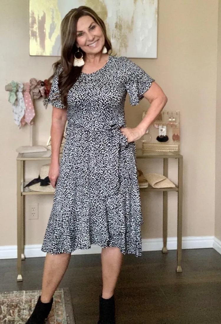 Savannah Nights Dress in Black