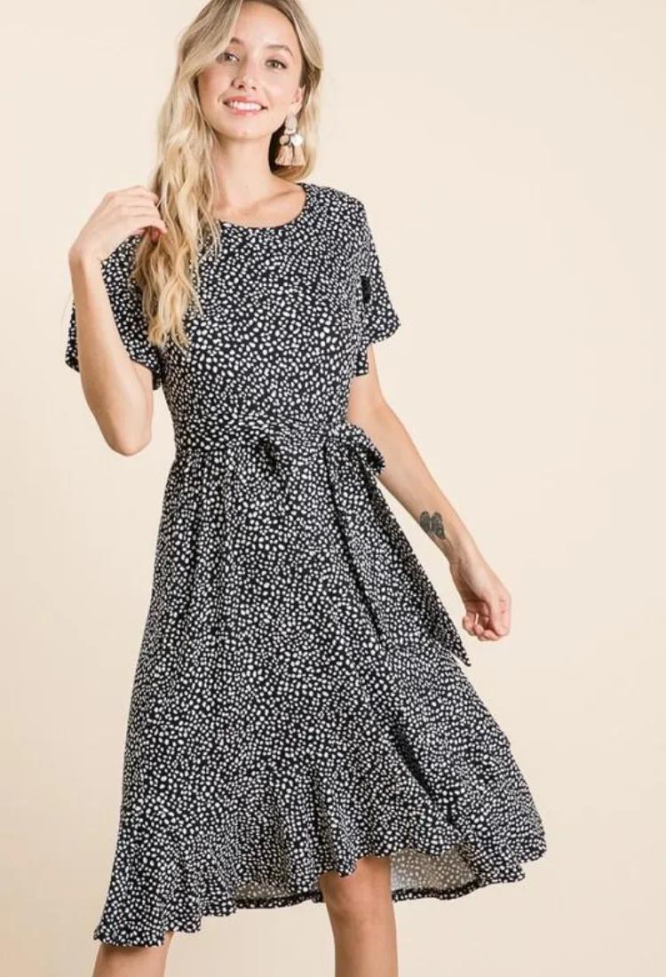 Savannah Nights Dress in Black