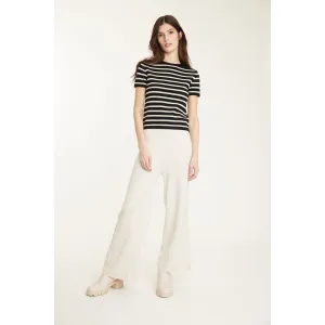 SHORT SLEEVE MARINE SWEATER