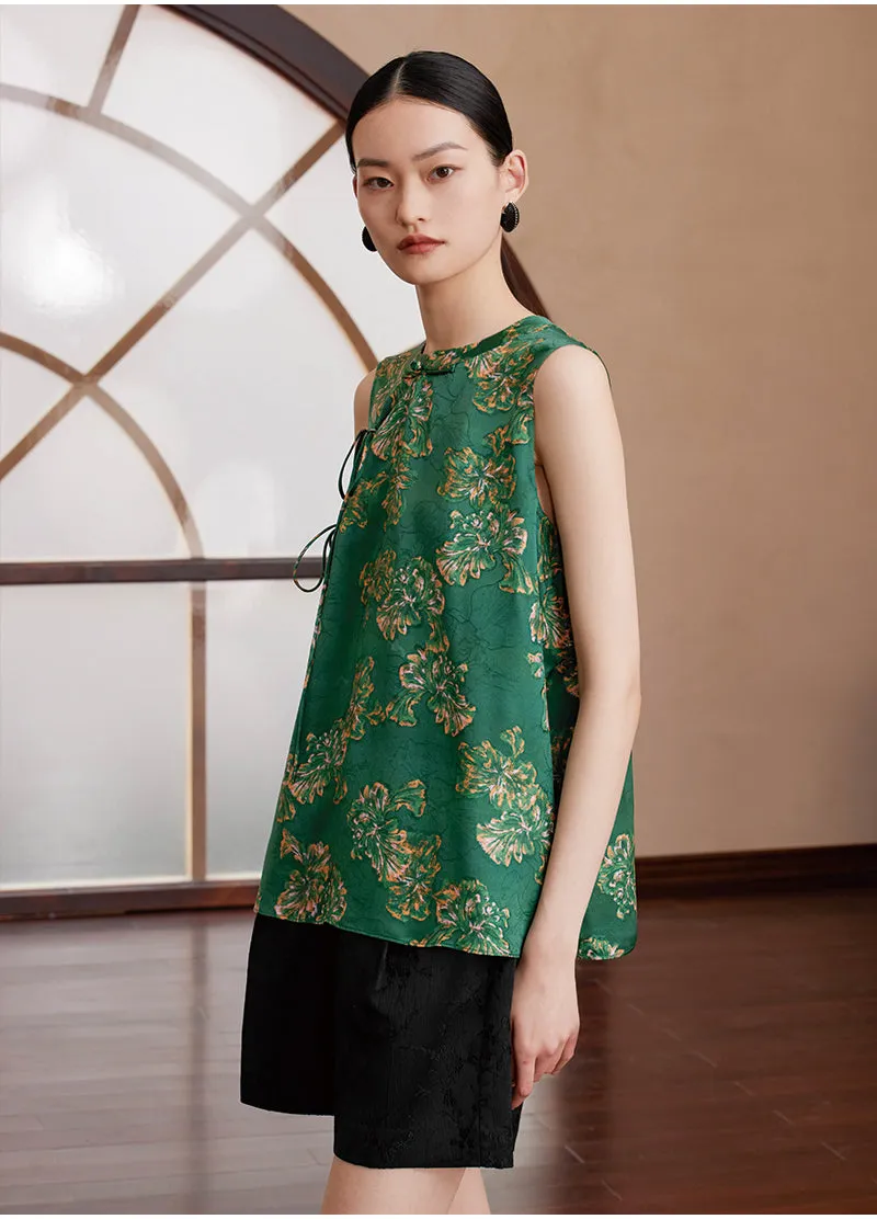 Silk Malayah Captivating Qipao Cheongsam Top