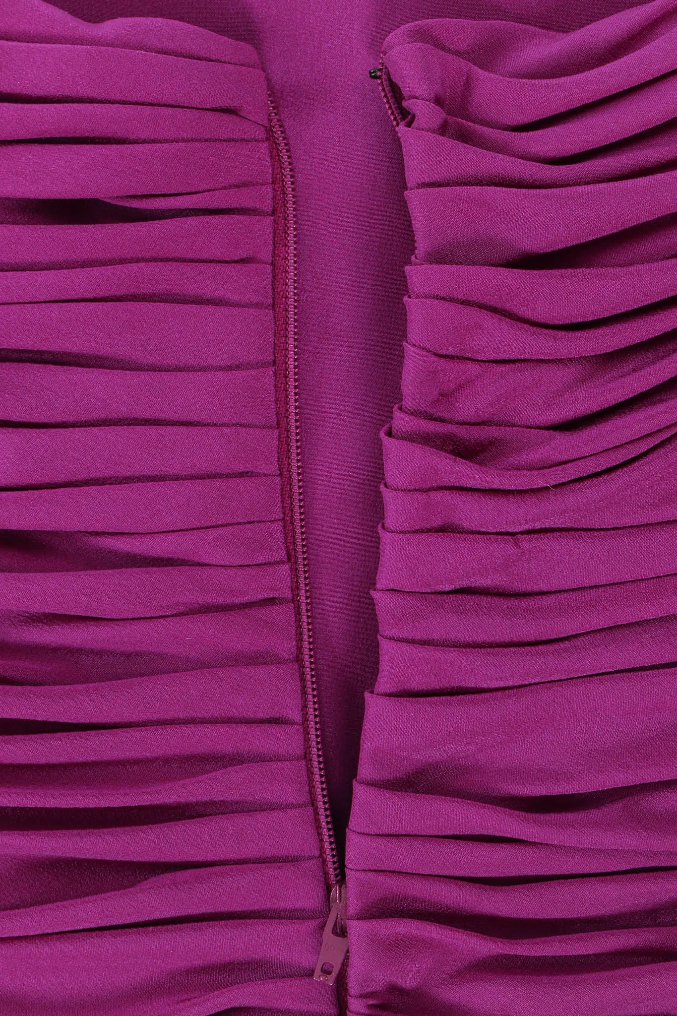 Silk Ruched Tube Top