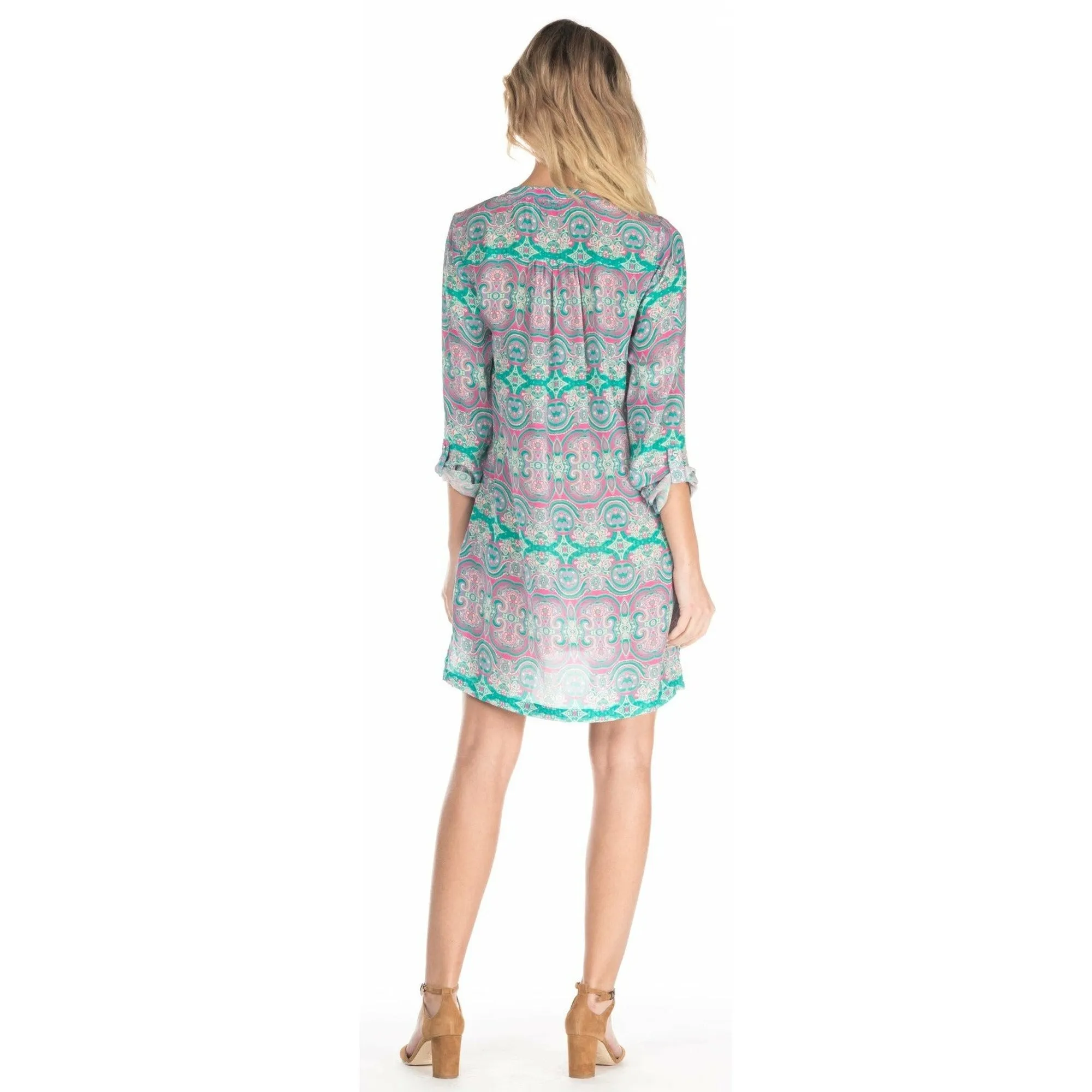 Silk Whitney Orchid Dress
