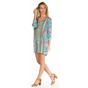 Silk Whitney Orchid Dress