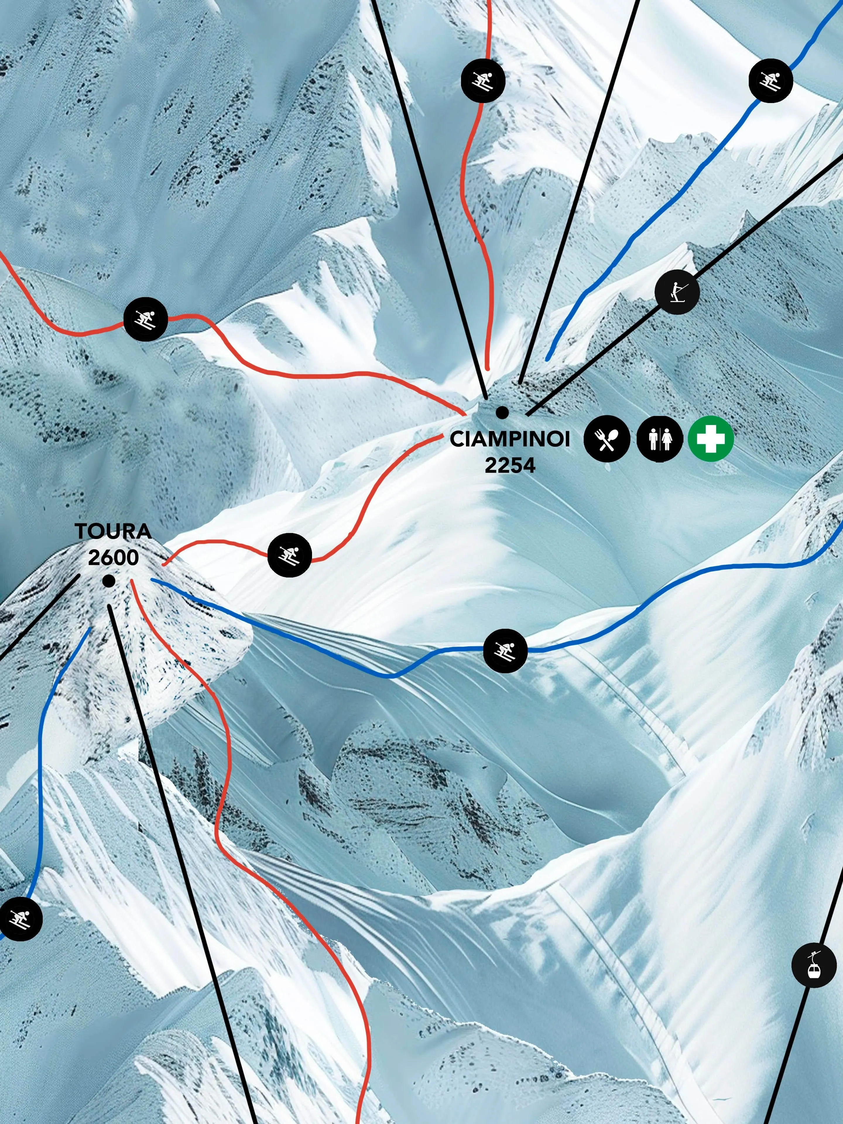 Ski Map Broek Kids