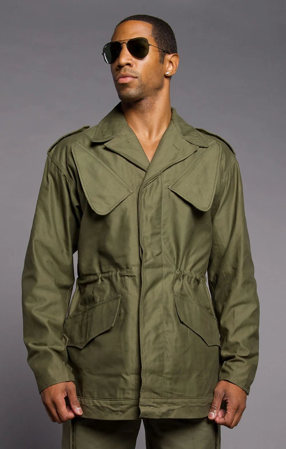 Slant Pocket Army Field Jacket