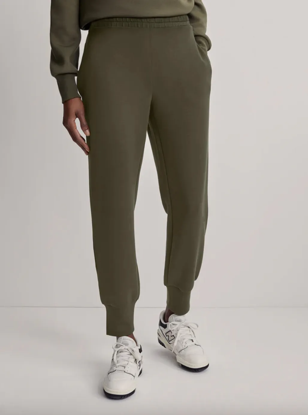 Slim Cuff Pant 27.5"-Olive Night