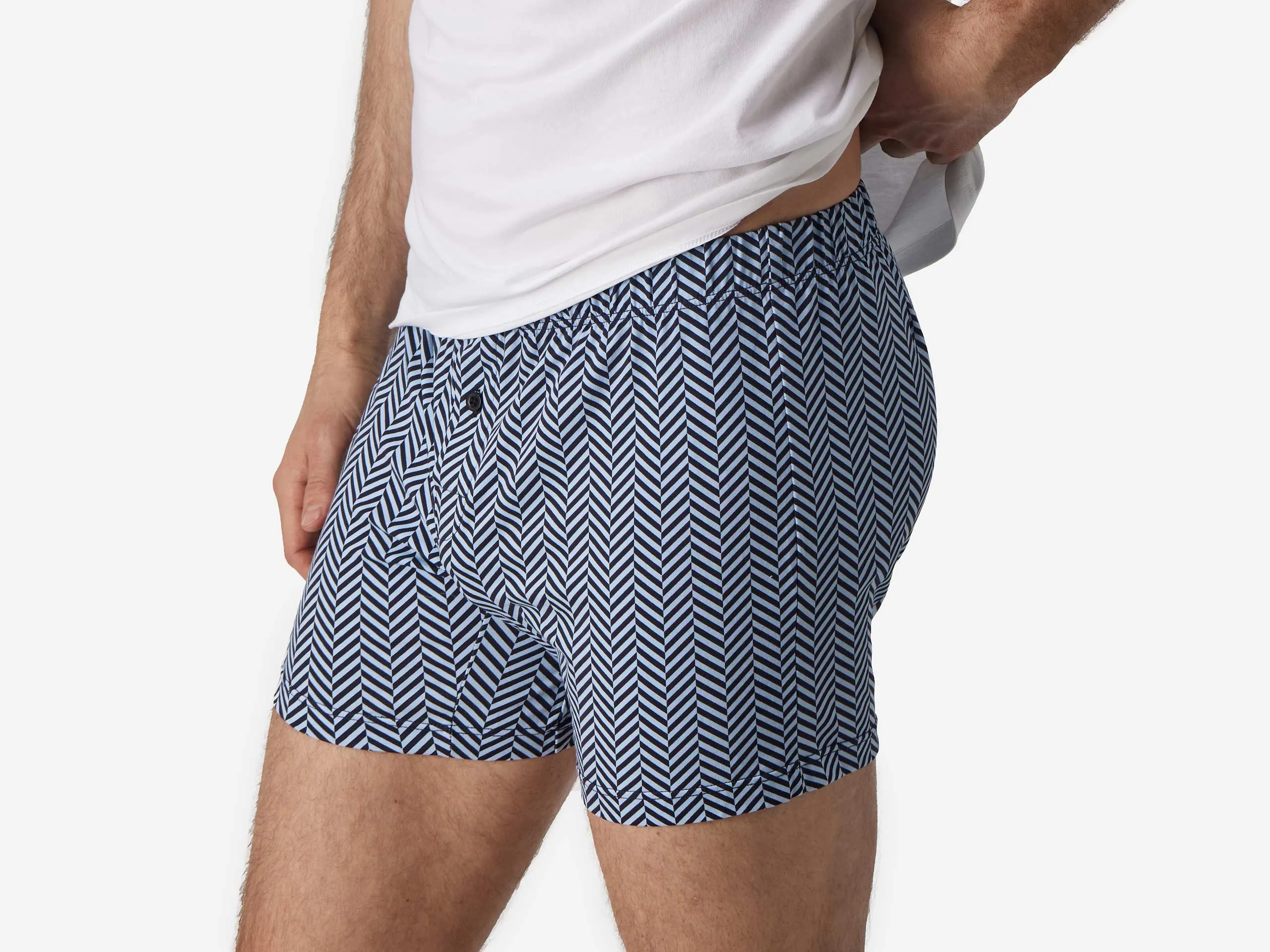 Slim Fit Boxer ~ Herringbone