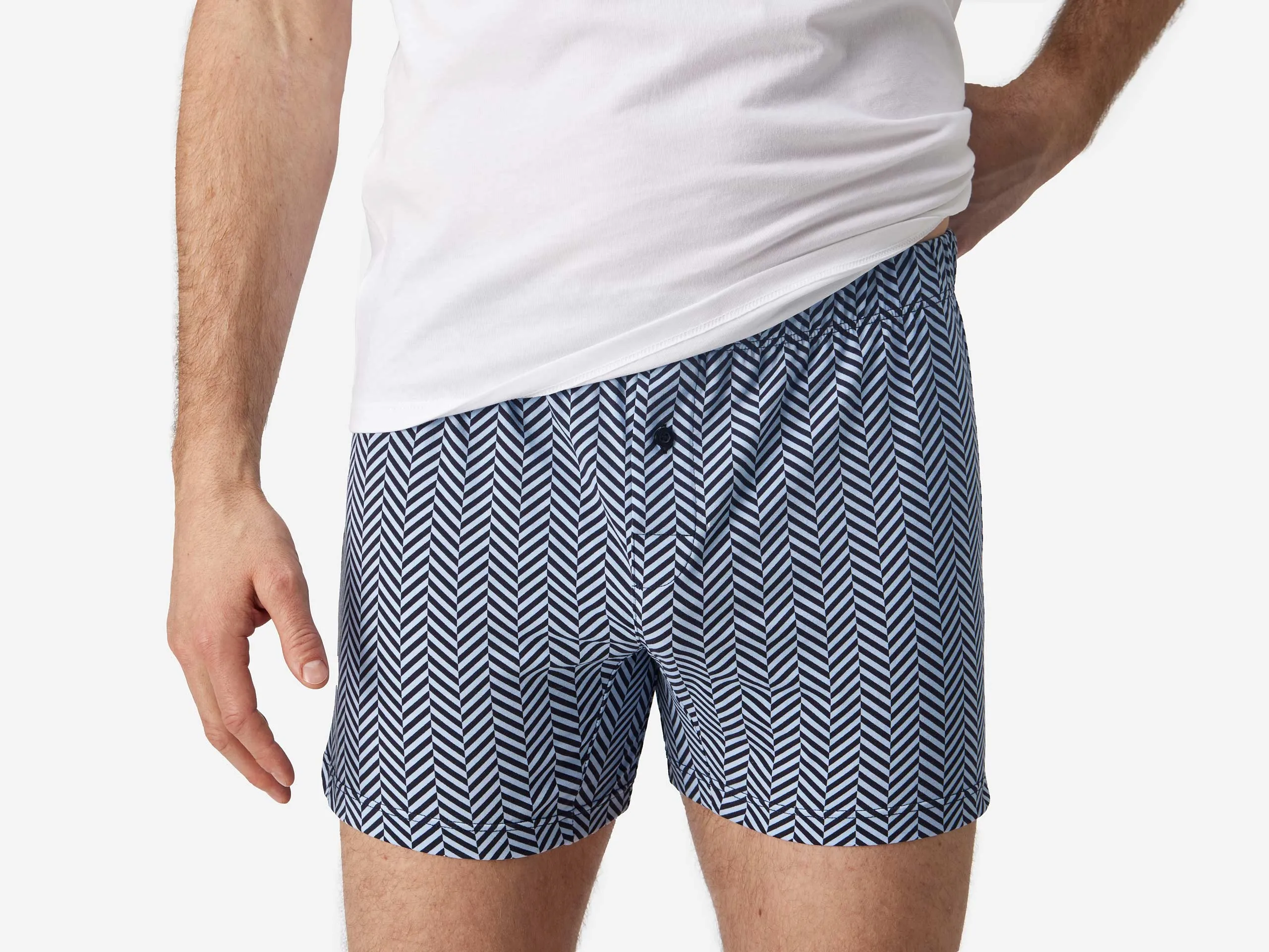 Slim Fit Boxer ~ Herringbone