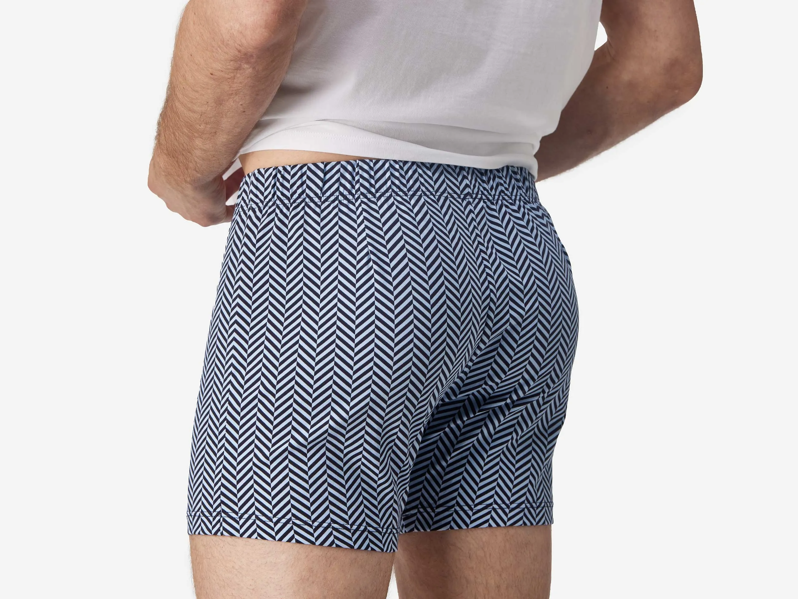 Slim Fit Boxer ~ Herringbone