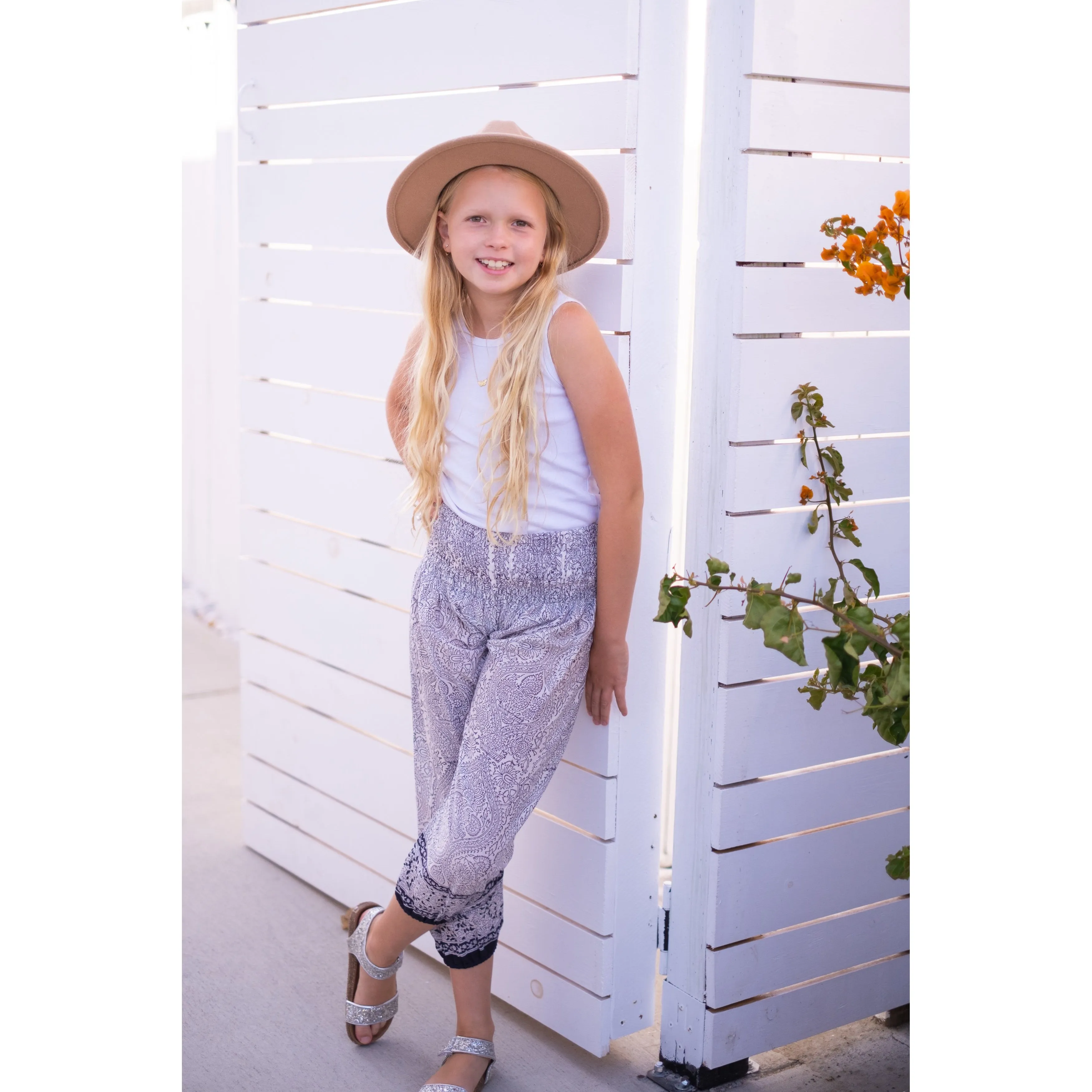 Smocked pant