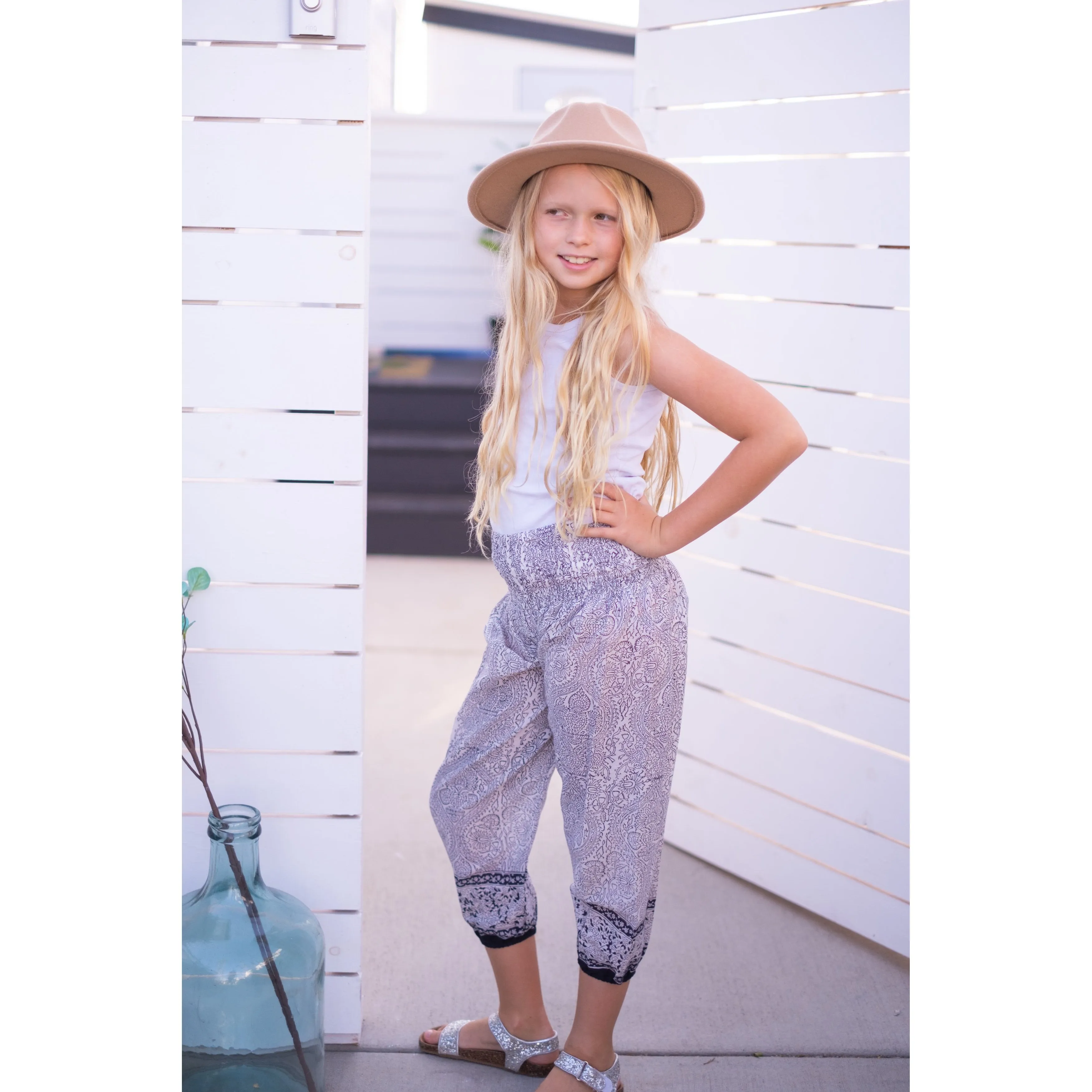 Smocked pant