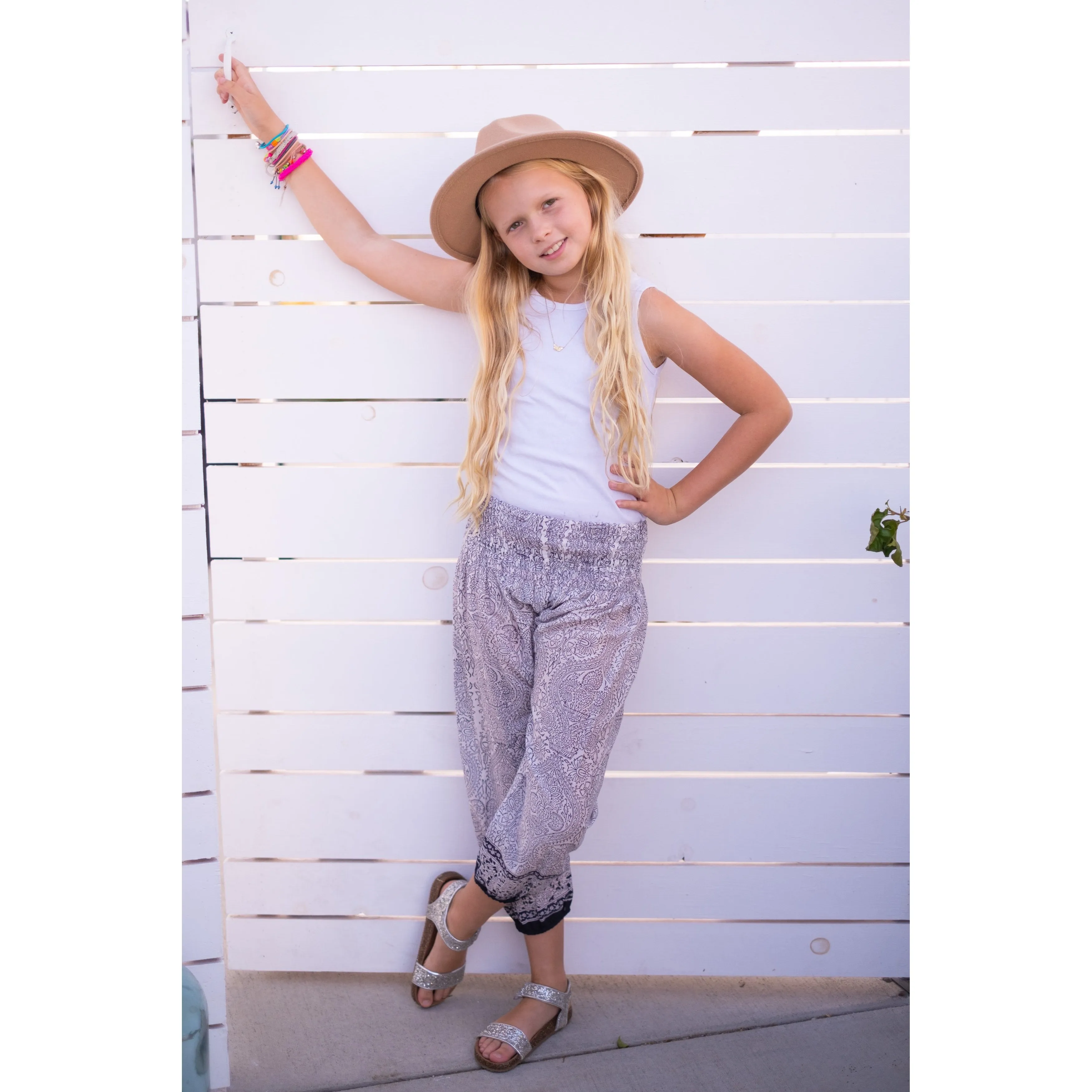 Smocked pant