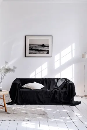 Sofa cover - black