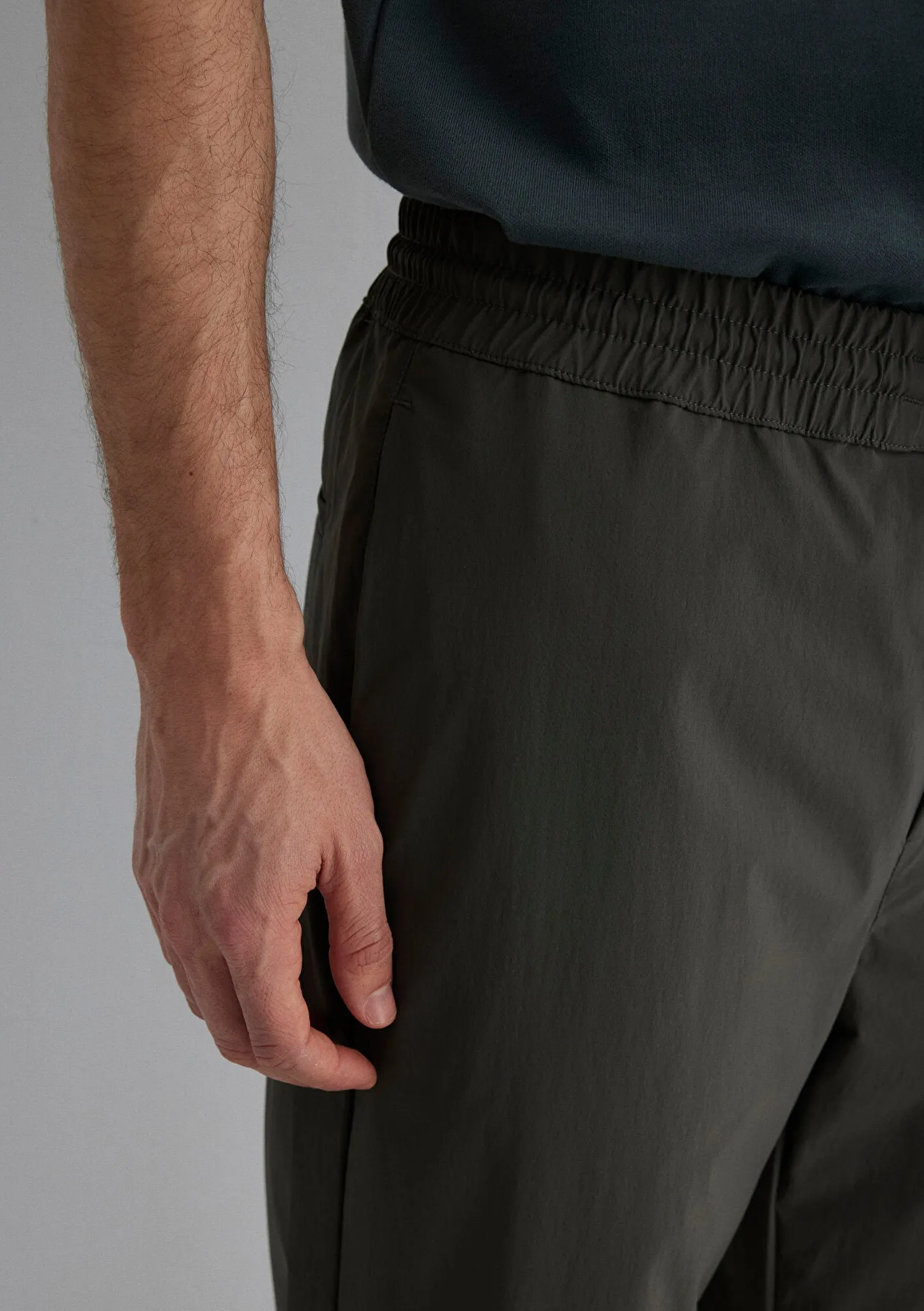 Spandex Navy Jogger Pants