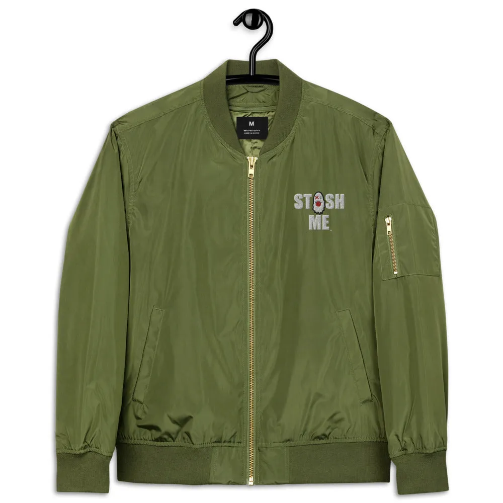 Stash Me - Recycled Bomber Jacket