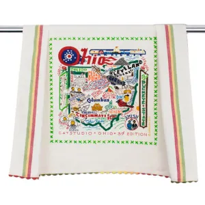 State of Ohio Dish Towel