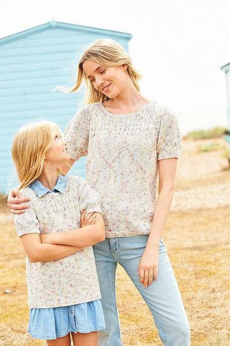 Stylecraft - Love You Aran - 9971 Ladies & Girls Jumper / Sweater Knitting Pattern