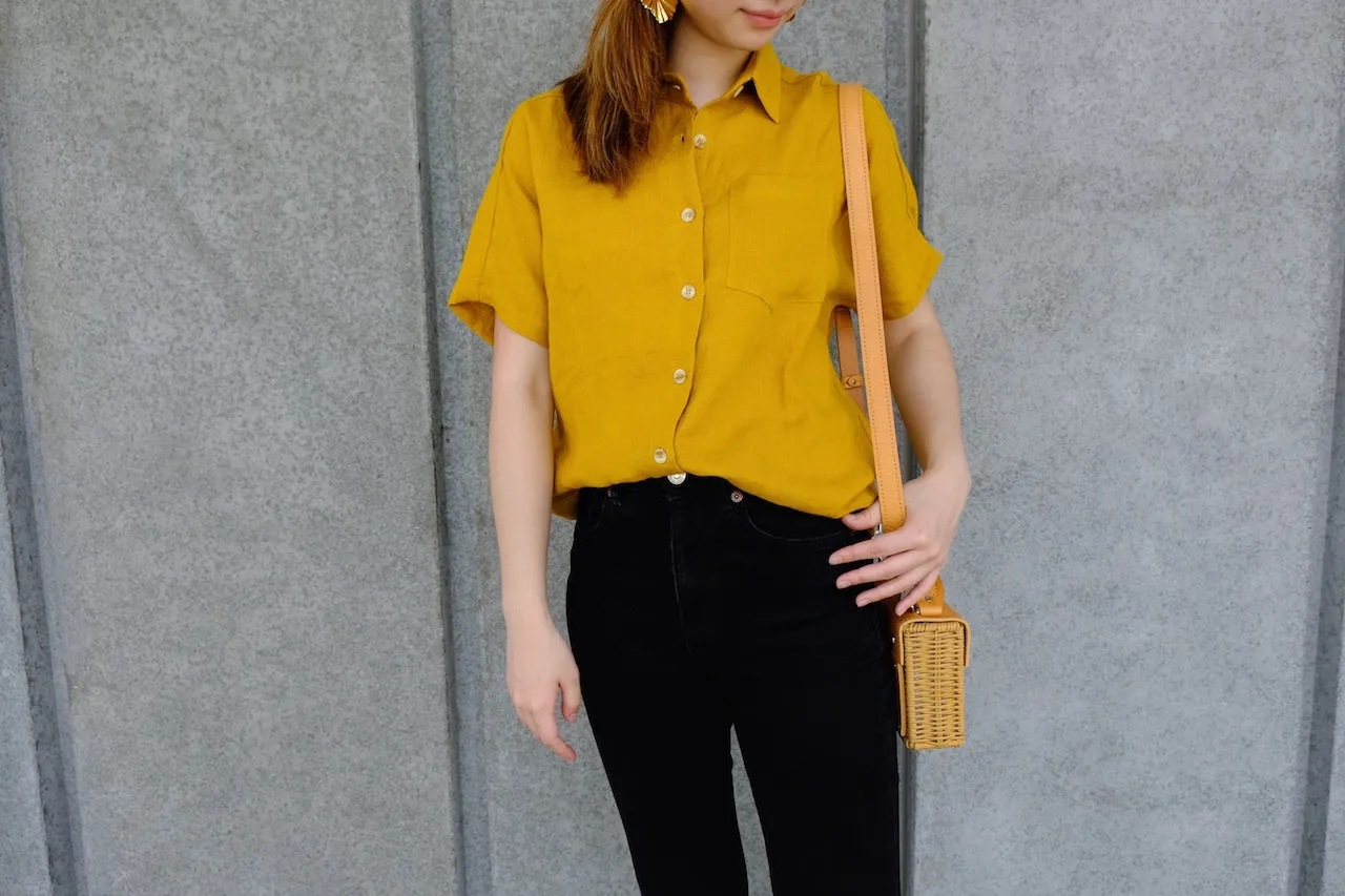 SUNAD Karoo Mostaza Shirt