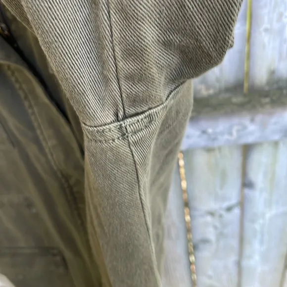 Sundance Twin Rivers Embroidered Utility Jacket M 8 10
