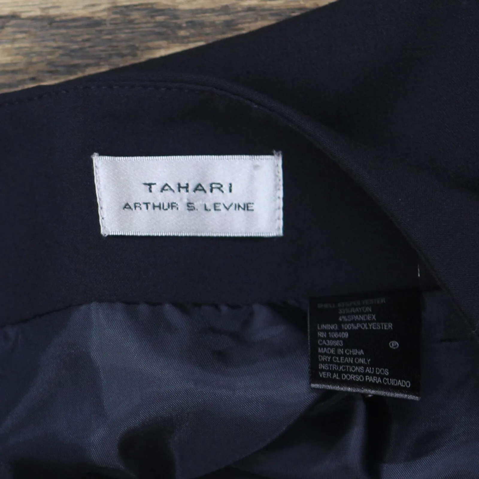 Tahari Womens Lined Midi Pencil Skirt 1667e645a7dcdf Black 4