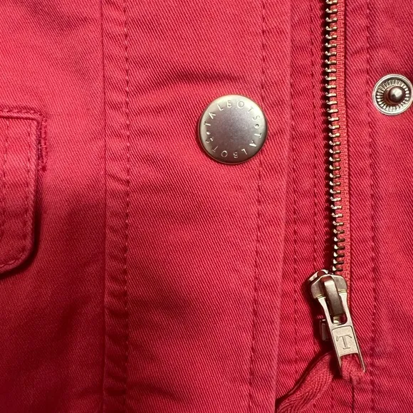 Talbots Cotton Twill Field Utility Jacket | Size Small Petite