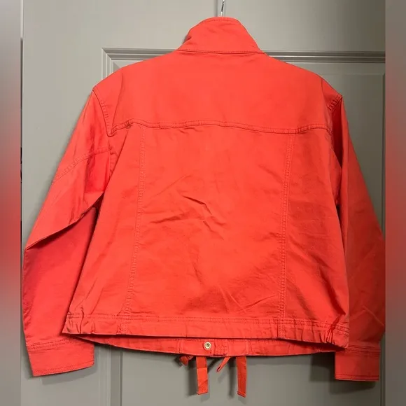 Talbots Cotton Twill Field Utility Jacket | Size Small Petite