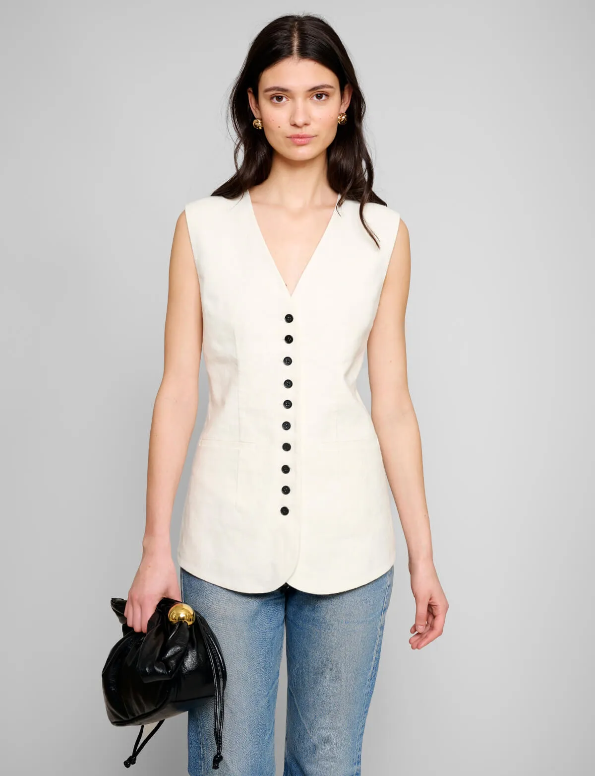 Tasia Linen Vest Top - BESTSELLER