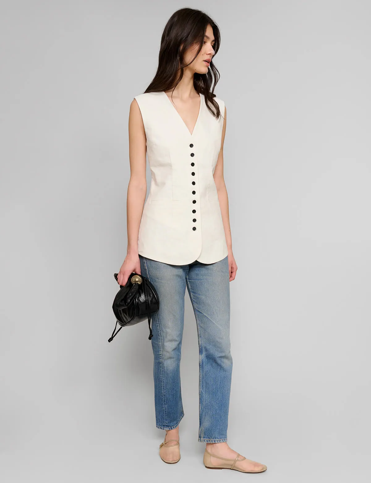 Tasia Linen Vest Top - BESTSELLER