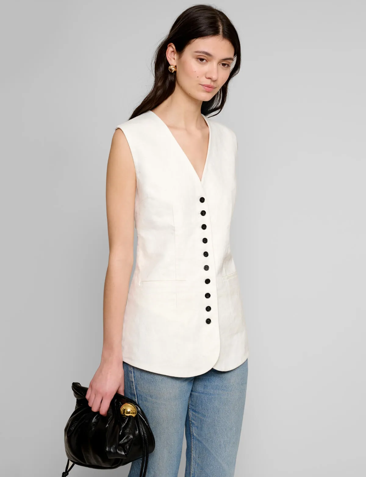 Tasia Linen Vest Top - BESTSELLER