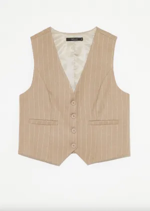 Taxus Waistcoat-Camel