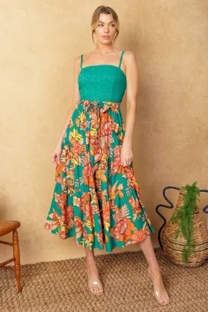 Teal Dress