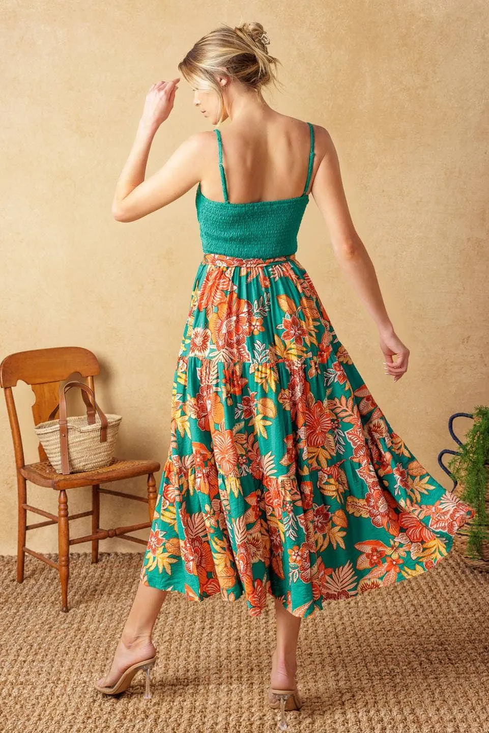 Teal Dress