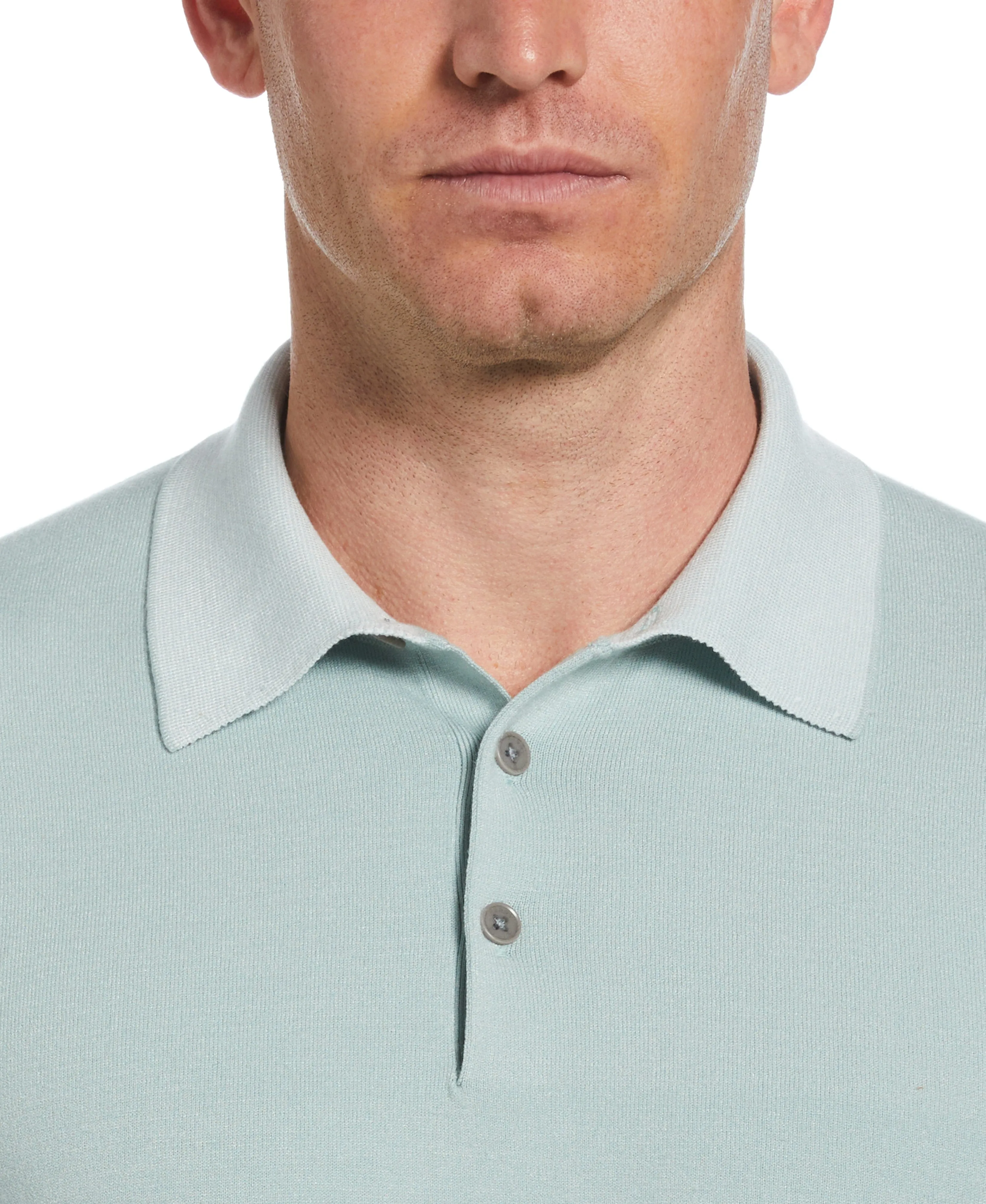 Tech Knit Contrast Sweater Polo