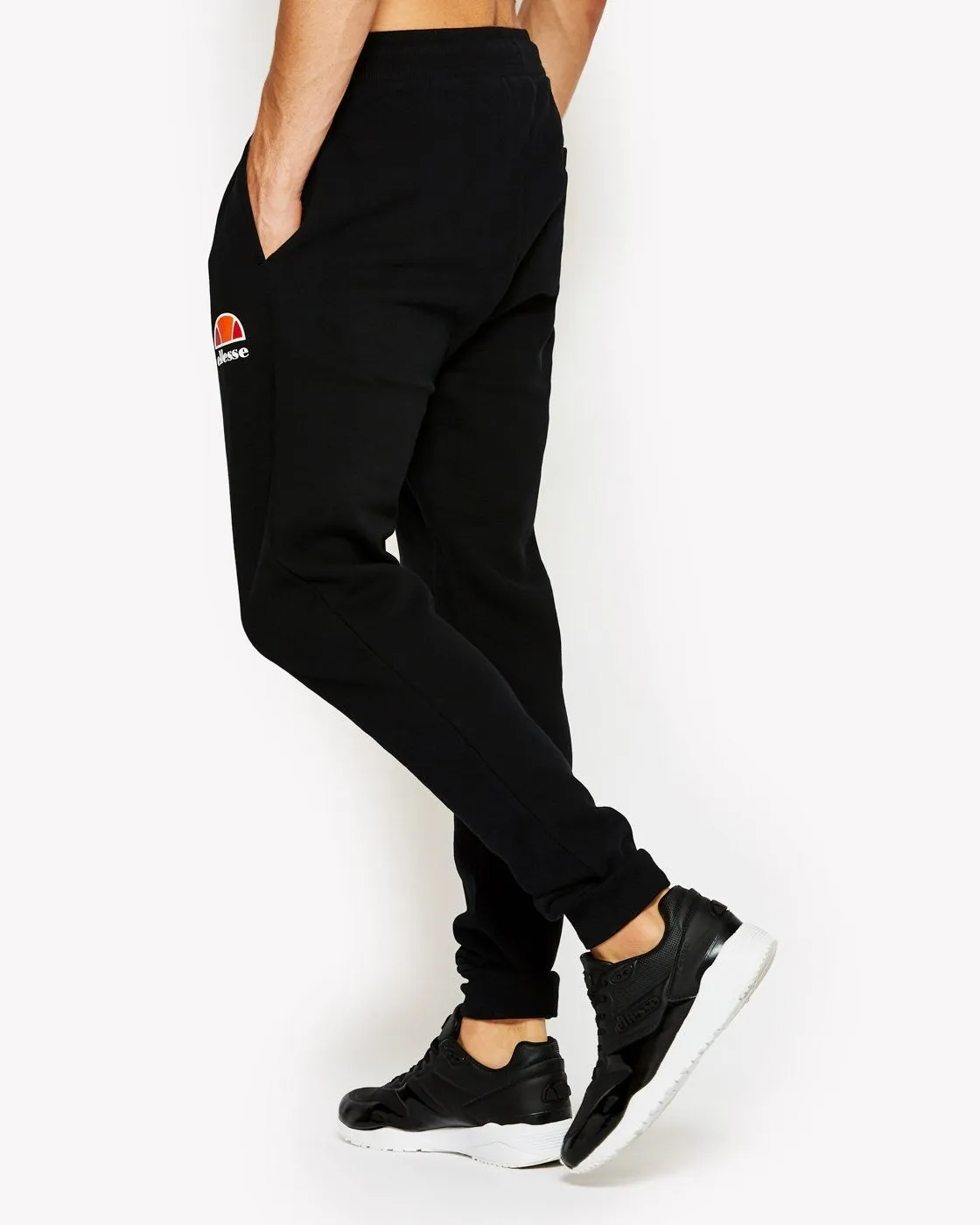 Tepláky Ellesse Ovest Jogger Pant antracitová čierna