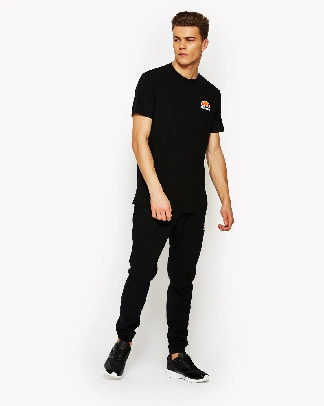 Tepláky Ellesse Ovest Jogger Pant antracitová čierna