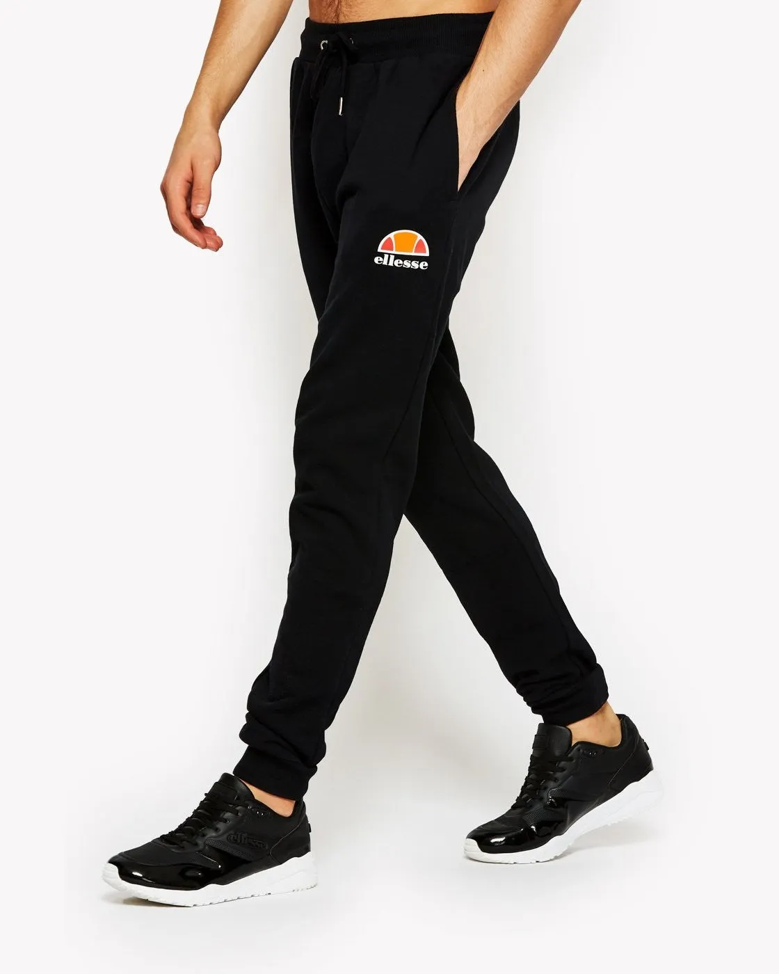 Tepláky Ellesse Ovest Jogger Pant antracitová čierna