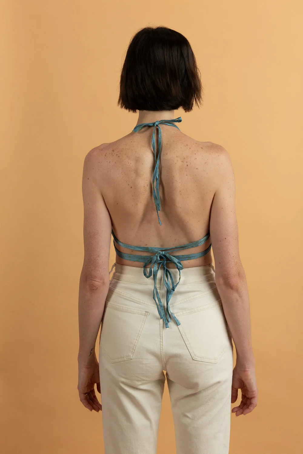 The Lena Top: Indigo (XS/S)