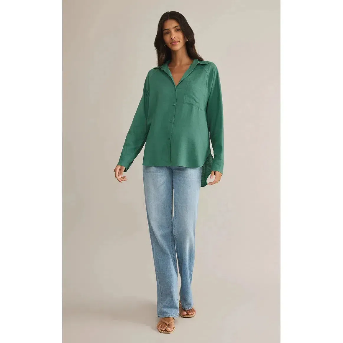 THE PERFECT LINEN TOP