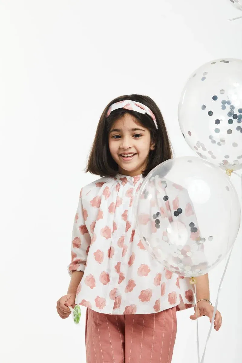 Three  I   Embroidered Pant 100% Cotton Poplin