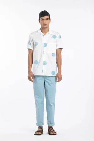 Three  I  Front Pleat Pant Poplin