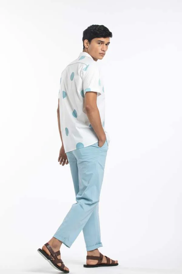 Three  I  Front Pleat Pant Poplin