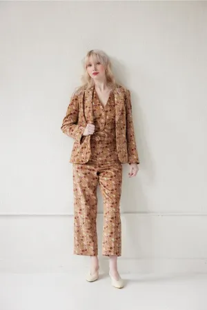 Tilda Jacket in Italian Flora Velvet