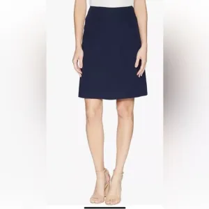 Tommy Hilfiger Black Straight Pencil Skirt Career Womens Size 10 (1588)
