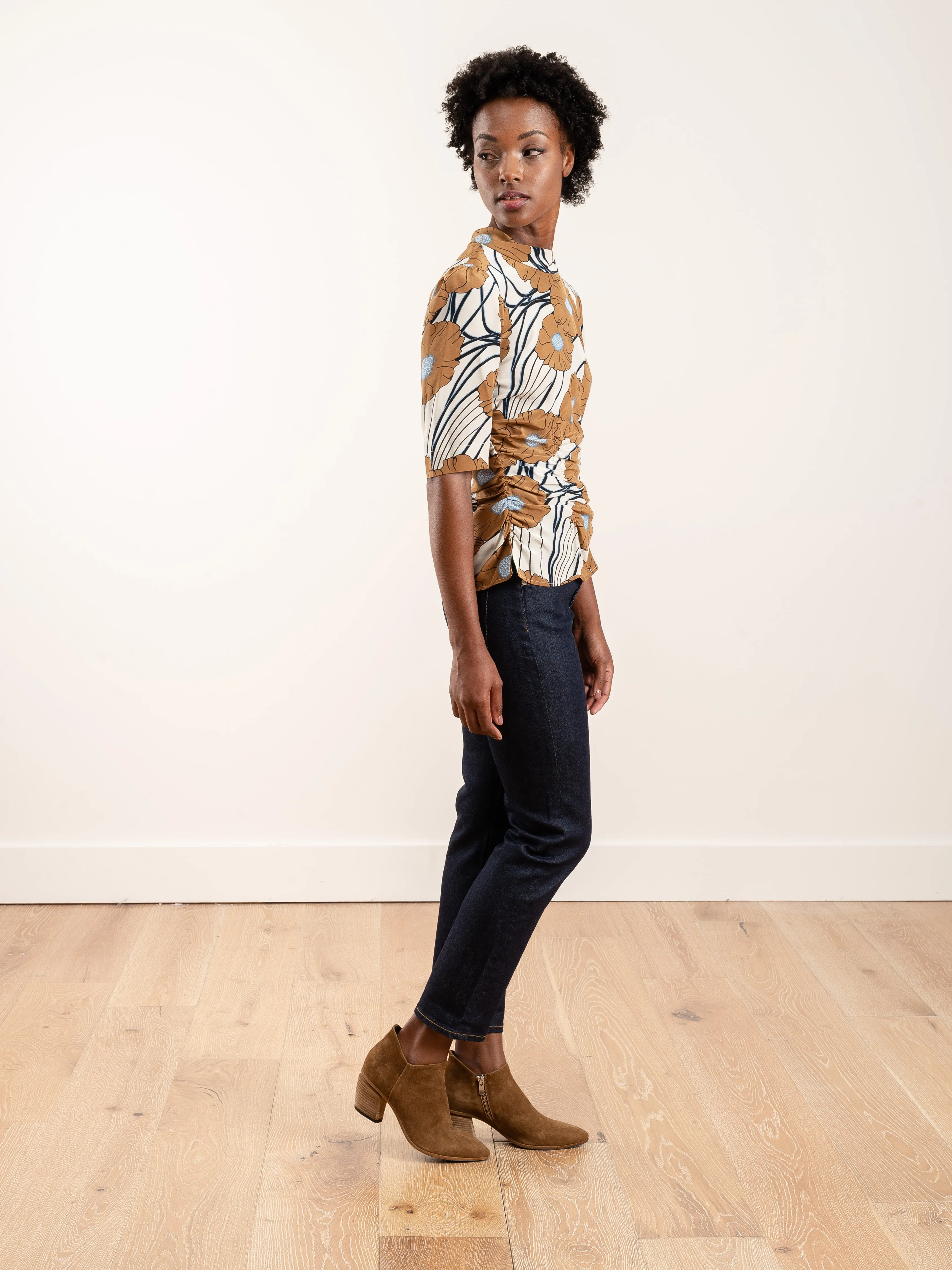 trifle top - khaki