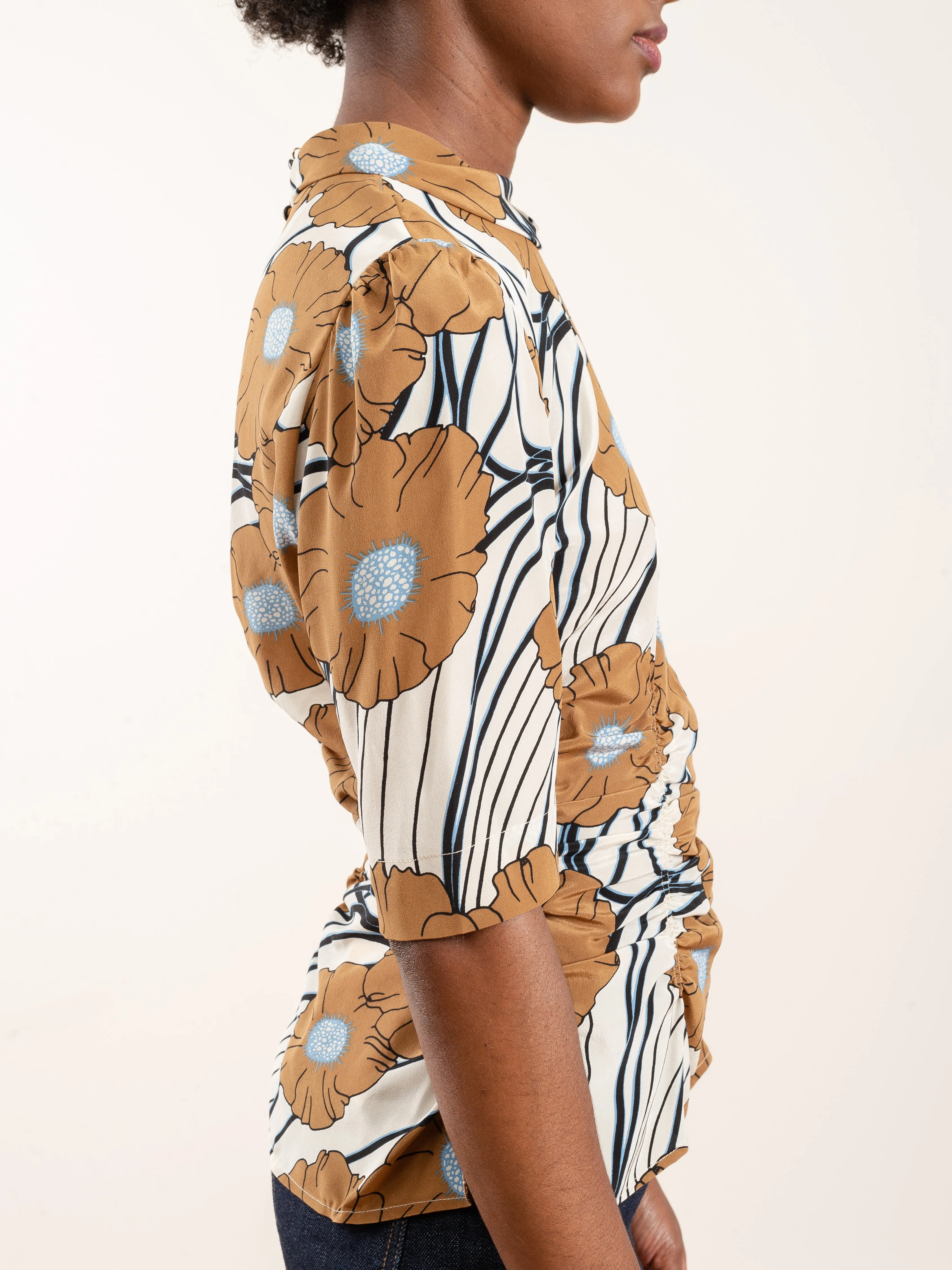 trifle top - khaki