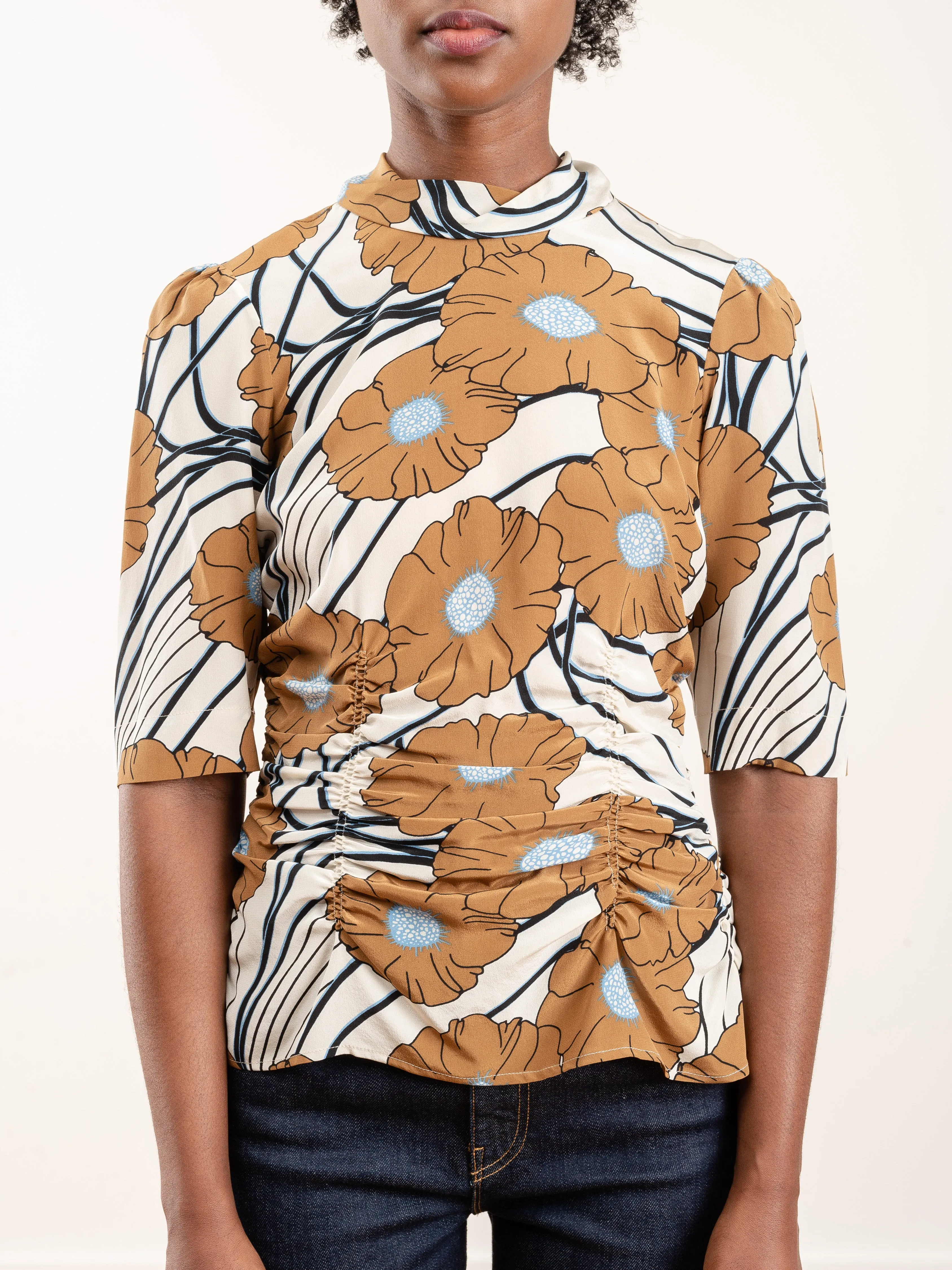 trifle top - khaki